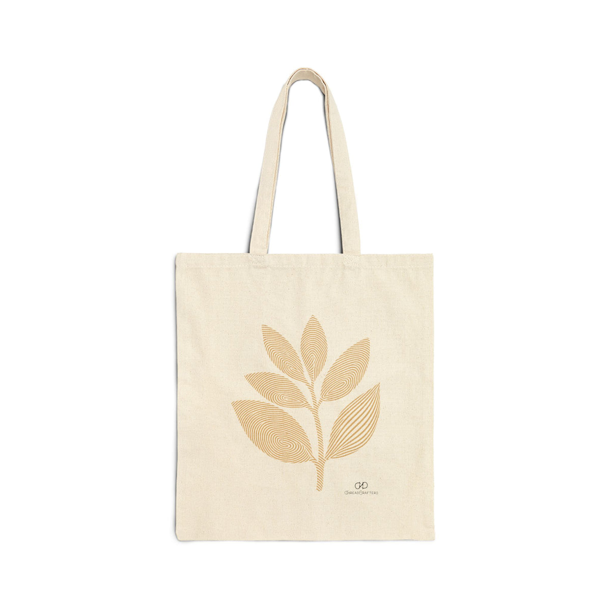 Imprint | Fingerprint Leaf Canvas Tote Bag