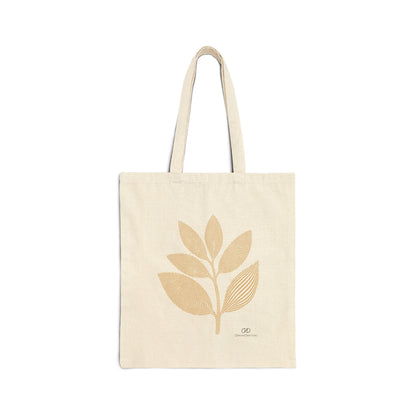 Imprint | Fingerprint Leaf Canvas Tote Bag