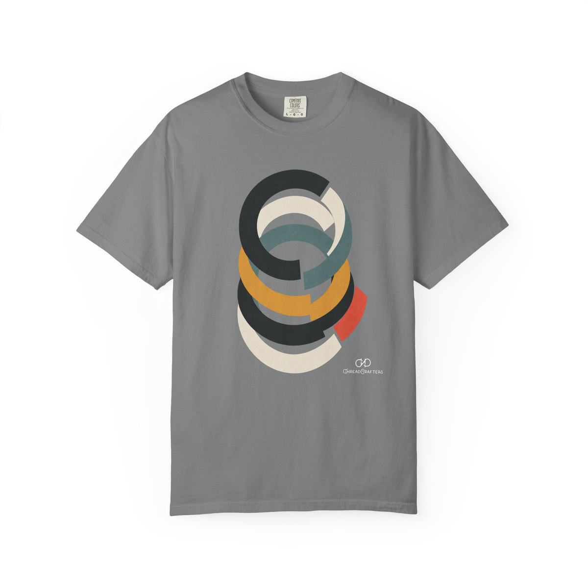 Counterturn by ThreadCrafters — layered multicolour geometric rings, product image