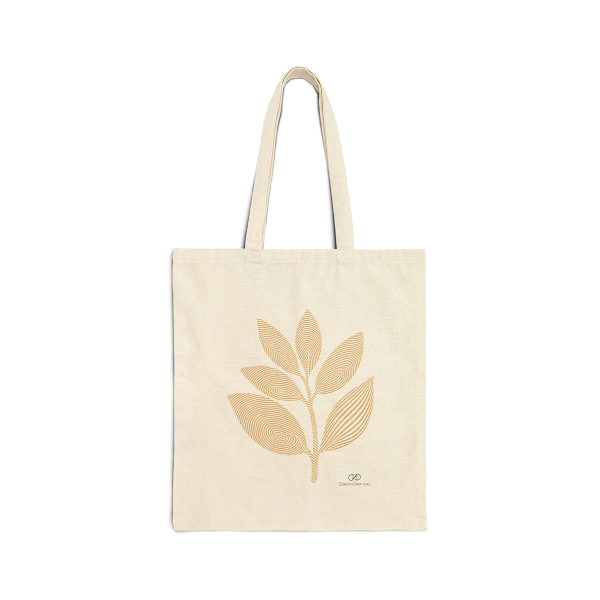 Imprint | Fingerprint Leaf Canvas Tote Bag