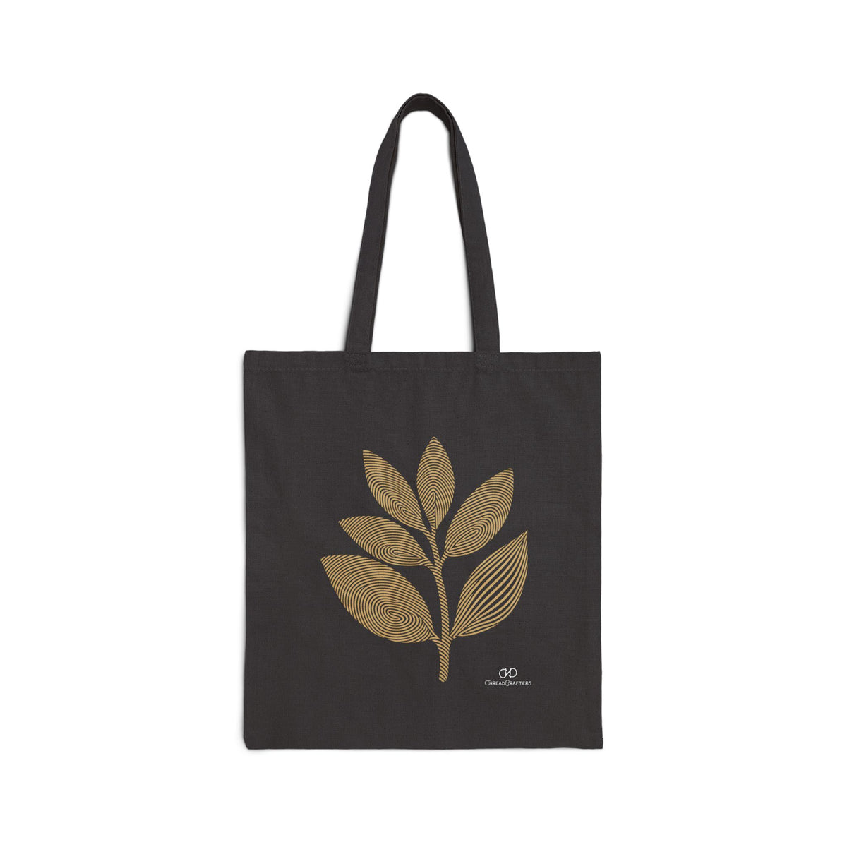 Imprint | Fingerprint Leaf Canvas Tote Bag