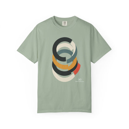 Counterturn by ThreadCrafters — layered multicolour geometric rings, product image