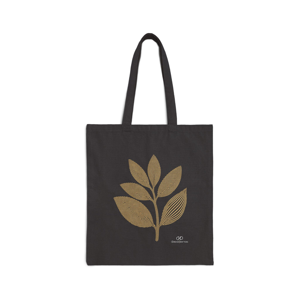 Imprint | Fingerprint Leaf Canvas Tote Bag