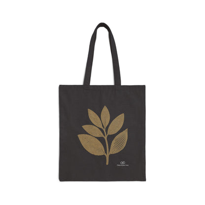 Imprint | Fingerprint Leaf Canvas Tote Bag