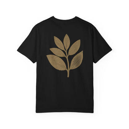 Imprint | Fingerprint Leaf Back Print T-Shirt