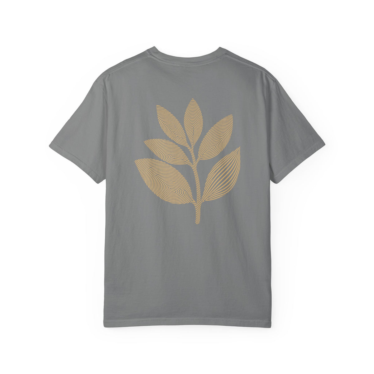 Imprint | Fingerprint Leaf Back Print T-Shirt