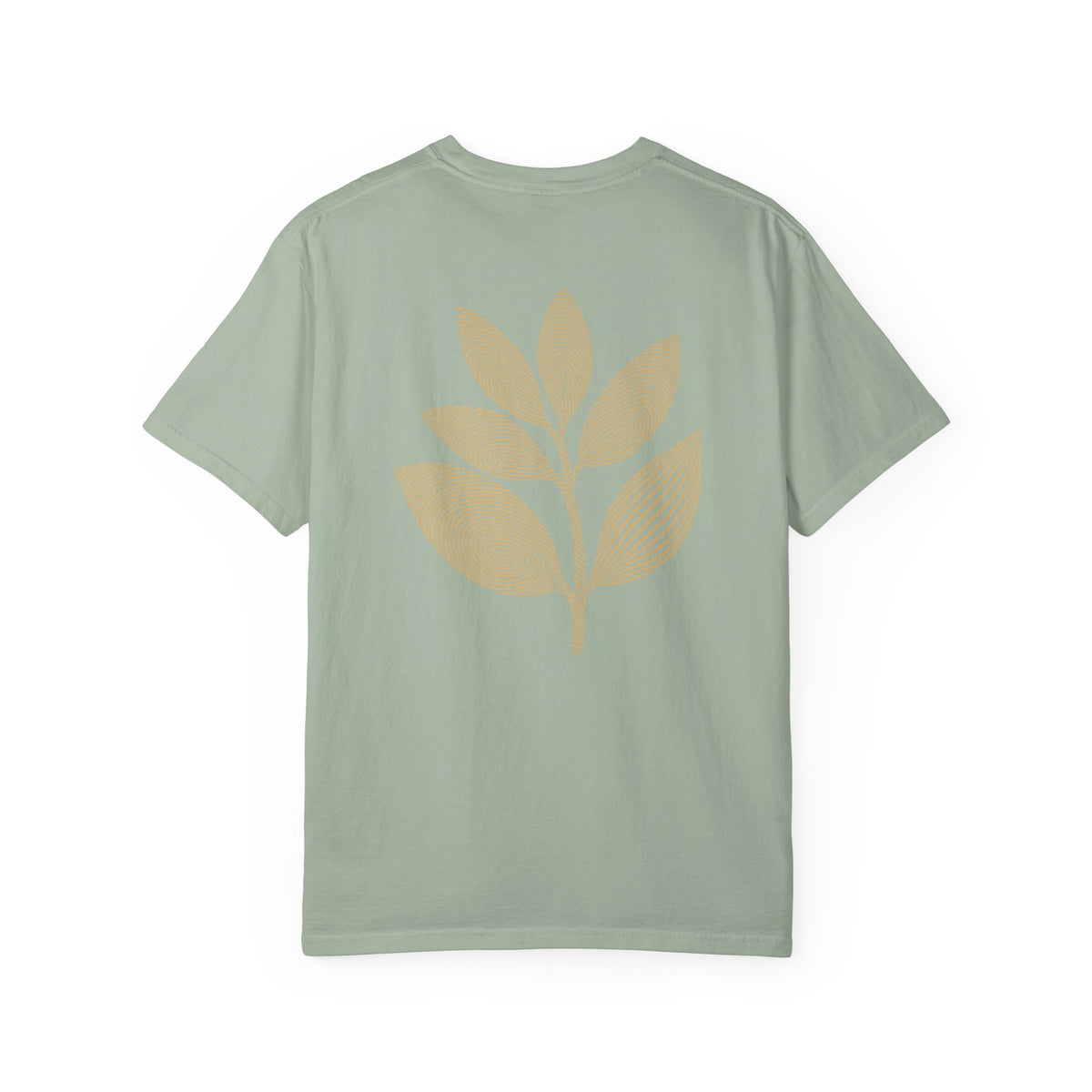 Imprint | Fingerprint Leaf Back Print T-Shirt